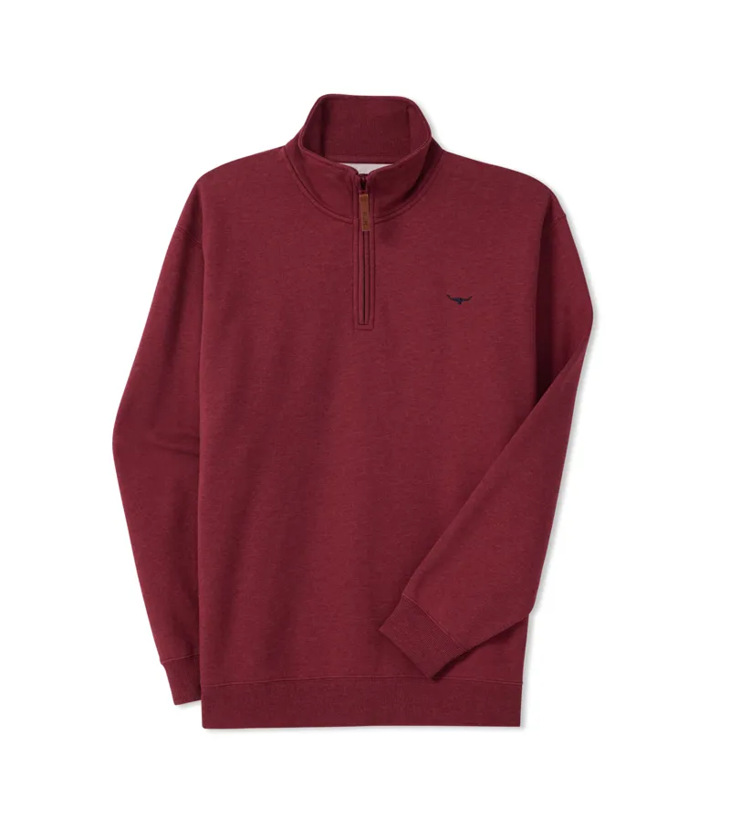 RM Williams Mulyungarie Jumper Burgundy-6